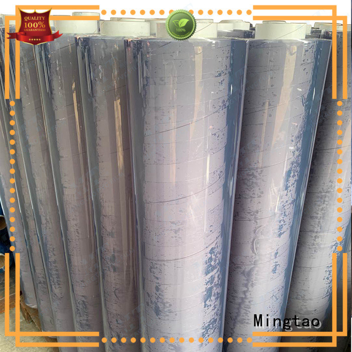Mingtao super clear transparent plastic film roll supplier for packing