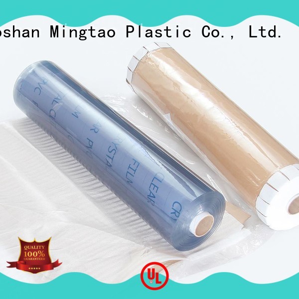 Mingtao white clear pvc sheet manufacturers get quote for television cove