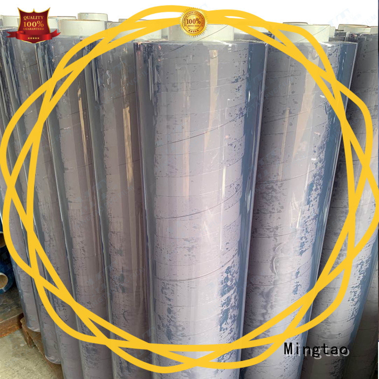 Mingtao solid mesh pvc vinyl rolls OEM for table cover