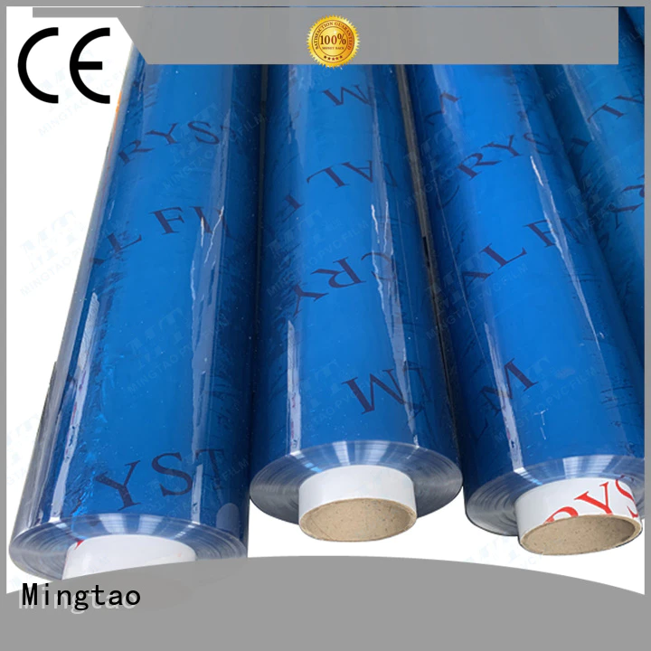 Mingtao portable pvc clear plastic sheet buy now for table cover