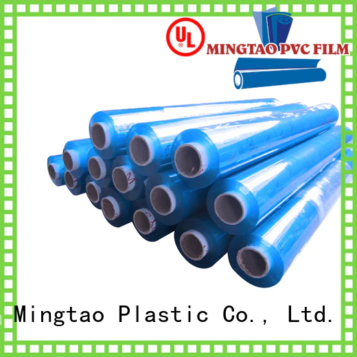 Mingtao super clear pvc plastic sheet roll customization for table mat